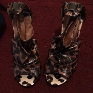 Leopard Heels